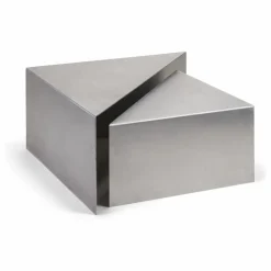 Hot Table basse gigogne Triangolo en brossé | Tables, Bureaux