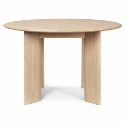 Table Bevel ronde en bois FSC | Tables, Bureaux
