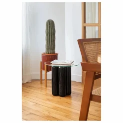 Outlet Table d'appoint avec plateau en verre | Tables, Bureaux