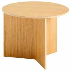 New Table d'appoint Slit ronde en bois | Tables, Bureaux