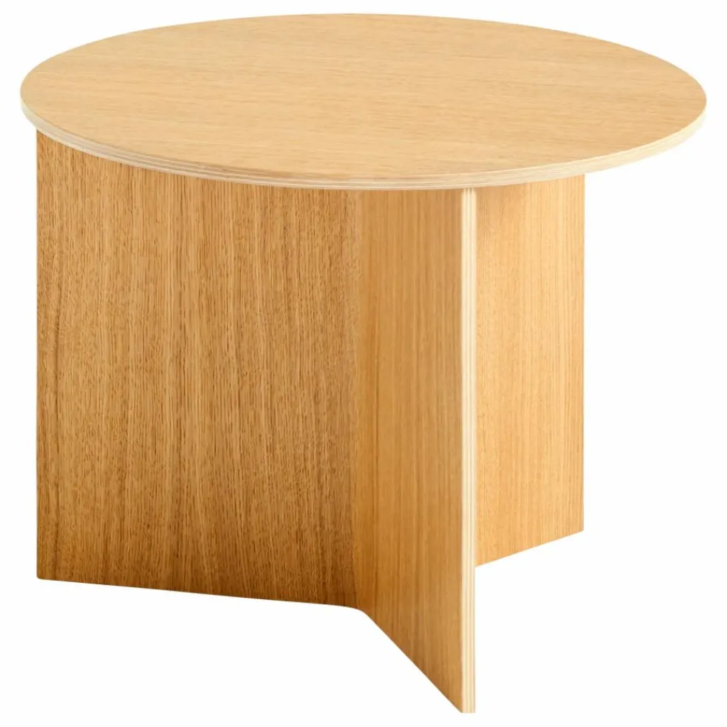 New Table d'appoint Slit ronde en bois | Tables, Bureaux