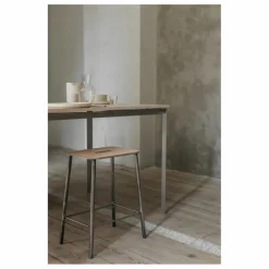 Best Tabouret Adam, assise en cuir | Chaises, Tabourets, Bancs