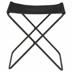 Hot Tabouret pliant en cuir Nola Chaises, Tabourets, Bancs