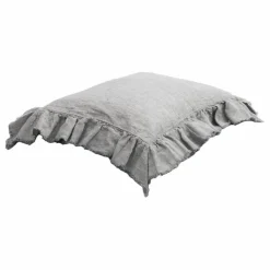 Sale Taie d'oreiller Boho en Lin Lavé shaker | Linge De Lit