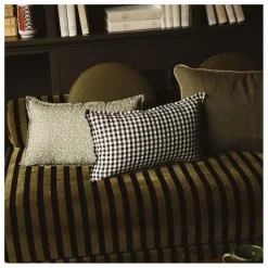 Online Taie d'oreiller en lin lavé vichy | Linge De Lit