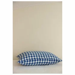 Hot Taie d'oreiller en lin Vichy | Linge De Lit