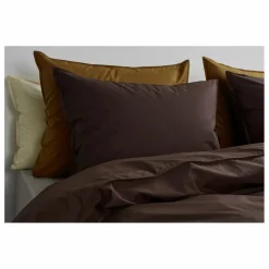 Best Taie d'oreiller en percale organique - Coffee Brown | Enfant Linge De Lit Enfant|Linge De Lit