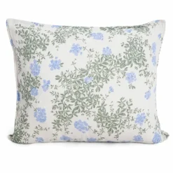 Hot Taie d'oreiller Plumbago en coton bio | Linge De Lit