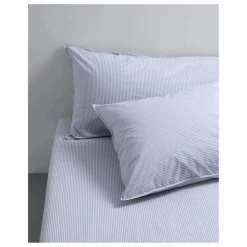 Outlet Taie d'oreiller Striped en percale organique | Linge De Lit