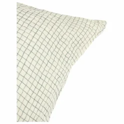 Outlet Taie d'oreiller Wabi-Sabi Blue Grid | Enfant Linge De Lit Enfant