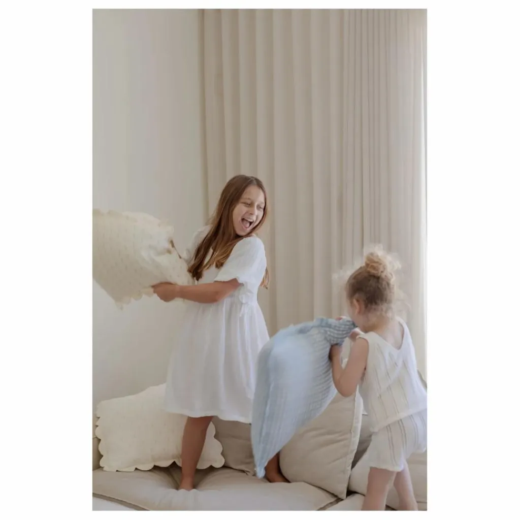 Discount Taies d'oreiller Cottage en coton bio - Set de 2 | Enfant Linge De Lit Enfant