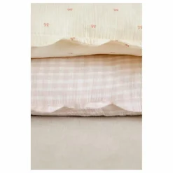 Online Taies d'oreiller Ribbon en coton bio - Set de 2 | Enfant Linge De Lit Enfant