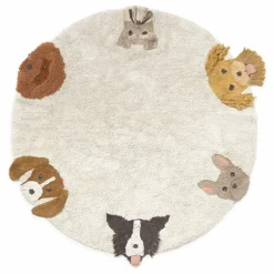 Tapis Chiens | Enfant Tapis|Tapis Enfant