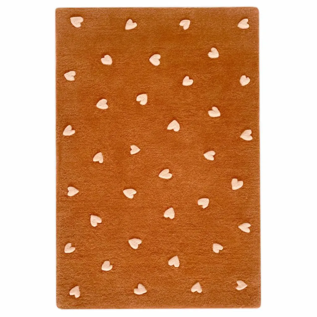 Clearance Tapis Cœurs en laine | Enfant Tapis|Tapis Enfant