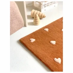 Clearance Tapis Cœurs en laine | Enfant Tapis|Tapis Enfant