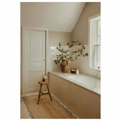 Outlet Tapis de couloir en jute Scallop | Tapis