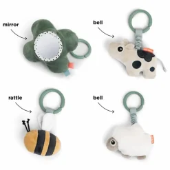 Outlet Tapis d'éveil Tiny Farm | Tapis D'Éveil Et Arches|Puériculture