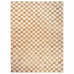 Clearance Tapis en jute et laine Check | Tapis