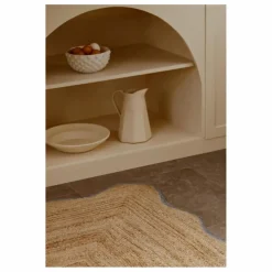 Outlet Tapis en jute Scallop | Tapis