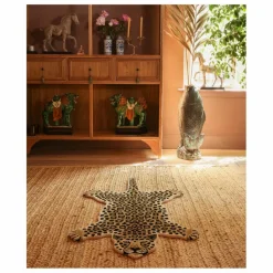 Outlet Tapis léopard en laine Enfant Tapis|Tapis Enfant