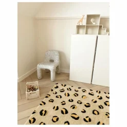 Hot Tapis Léopard en laine Enfant Tapis|Tapis Enfant