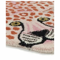 Outlet Tapis léopard en laine | Enfant Tapis|Tapis Enfant