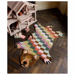Best Tapis ours Archie en laine Enfant Tapis|Tapis Enfant