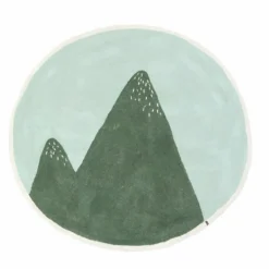 Outlet Tapis Pasu Montagne en feutre | Enfant Tapis|Tapis Enfant