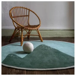 Outlet Tapis Pasu Montagne en feutre | Enfant Tapis|Tapis Enfant