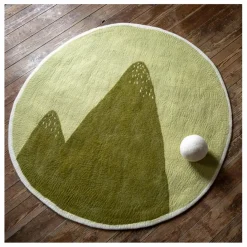Outlet Tapis Pasu Montagne en feutre | Enfant Tapis|Tapis Enfant