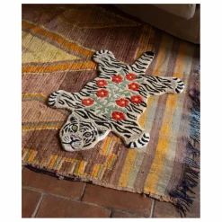 Sale Tapis tigre à fleurs | Enfant Tapis|Tapis Enfant