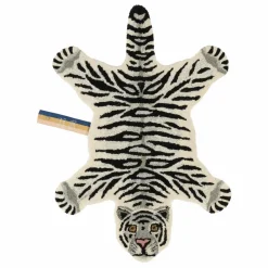 Online Tapis Tigre des neiges en laine | Enfant Tapis|Tapis Enfant