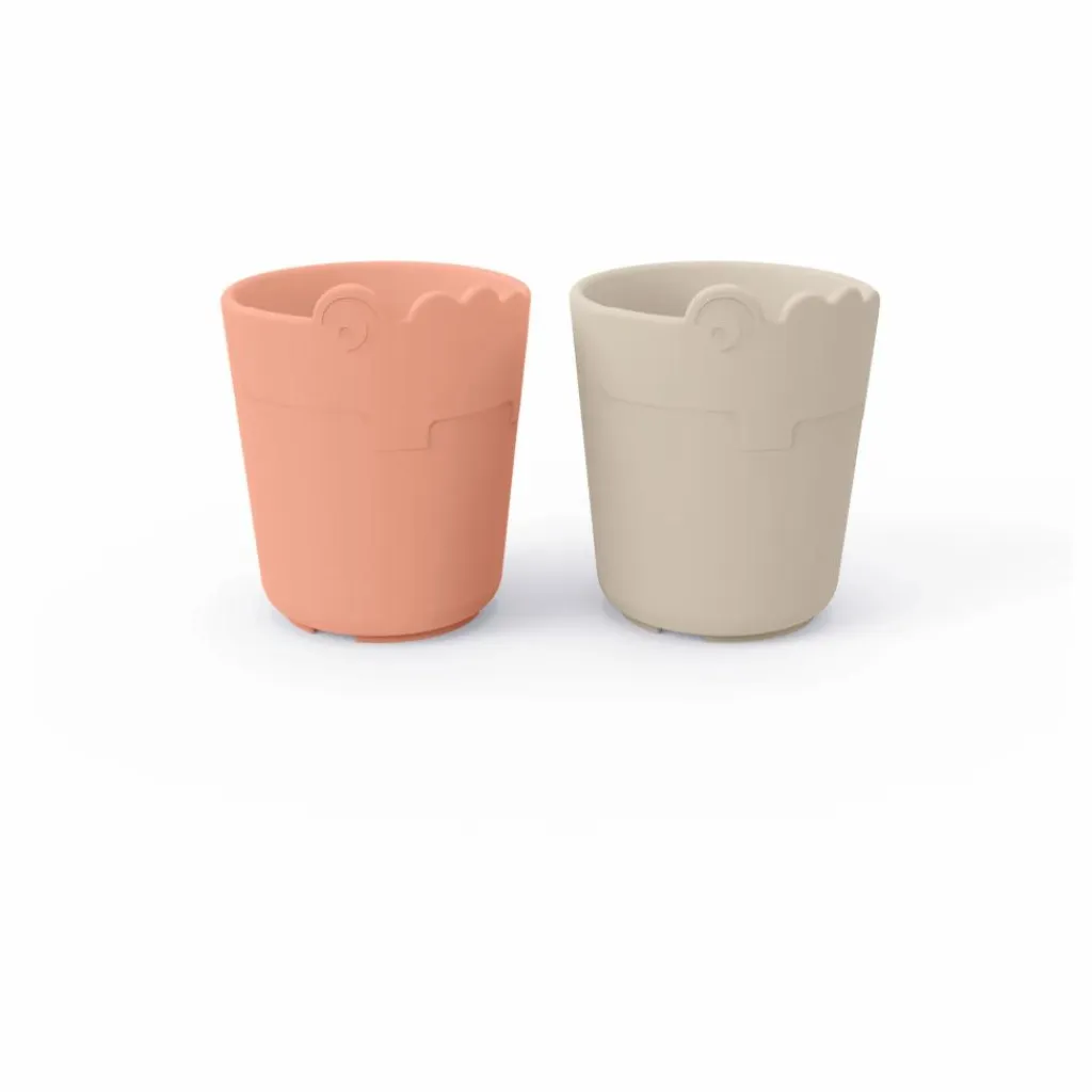 Tasse Croco Kiddish - Set de 2 | Enfant Vaisselle Enfant