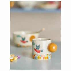 Hot Tasse en grès Colorine Enfant Vaisselle Enfant