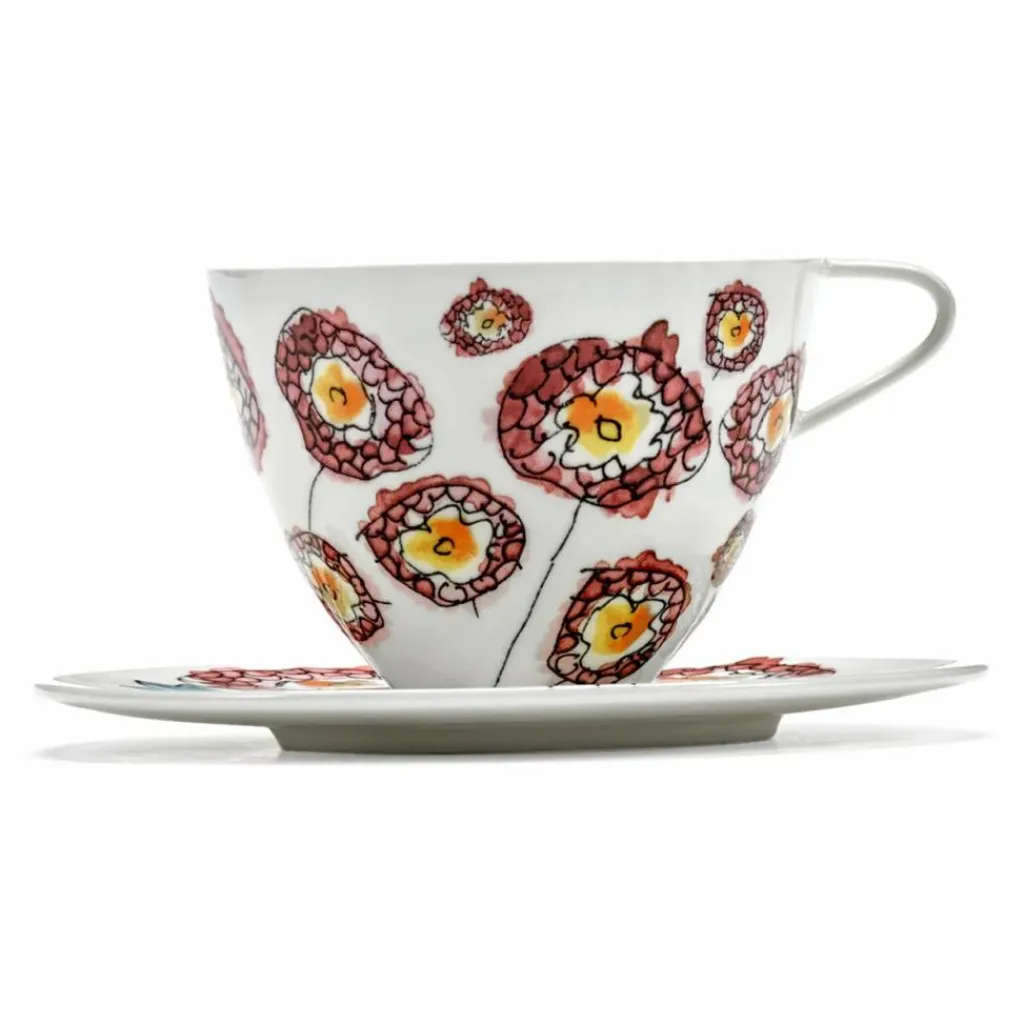Online Tasse et sous-tasse à Café Anemone, for Marni - Set de 2 | Art De La Table