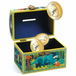 Hot Tirelire Dinosaure Enfant Patères, Paniers Enfant