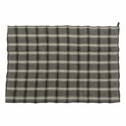Sale Torchon Highlands à carreaux en lin lavé | Linge De Table|Art De La Table