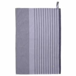 Torchon rayé en coton bio Piero | Linge De Table|Art De La Table