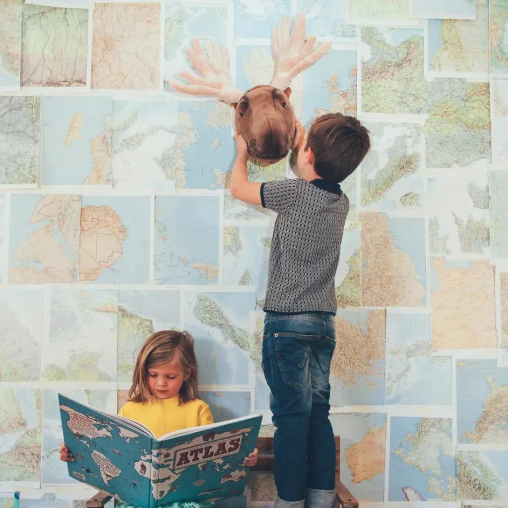 Clearance Trophée Elan | Enfant Décoration Murale|Déco Murale Enfant