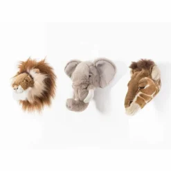 Best Trophées Safari - Set de 3 Enfant Décoration Murale|Déco Murale Enfant