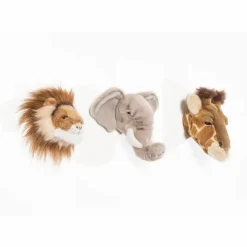 Best Trophées Safari - Set de 3 Enfant Décoration Murale|Déco Murale Enfant
