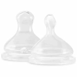 New Tétines physiologiques débit extra-lent - Lot de 2 Biberons|Puériculture