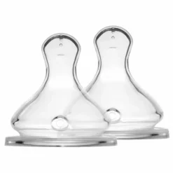 Sale Tétines physiologiques débit moyen - Lot de 2 Biberons|Puériculture