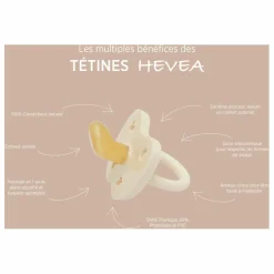 Discount Tétines physiologiques en caoutchouc naturel - Lot de 2 | Tétines|Puériculture
