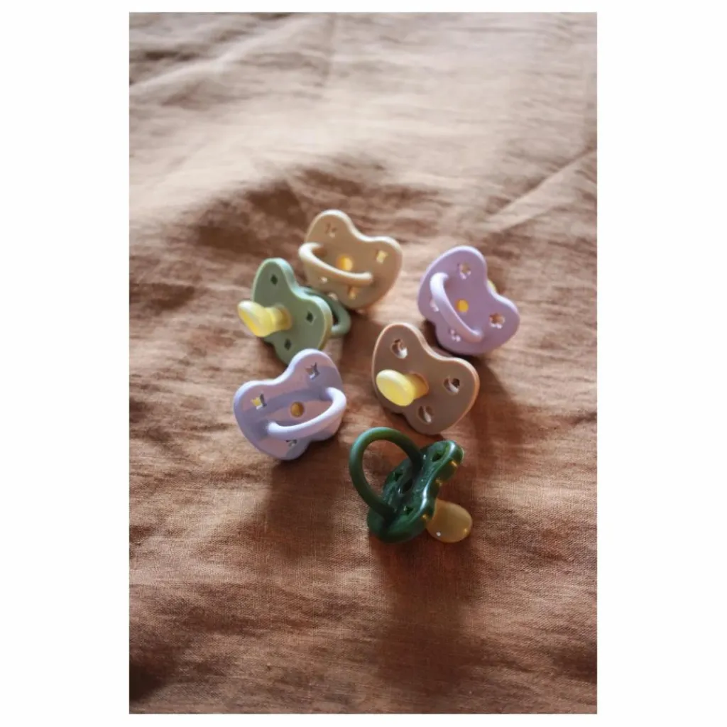 Hot Tétines physiologiques en caoutchouc naturel - Lot de 2 | Tétines|Puériculture