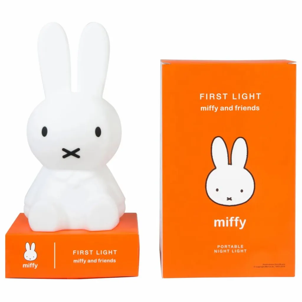 Veilleuse Miffy en silicone souple | Enfant Veilleuses Et Guirlandes|Cadeau De Naissance