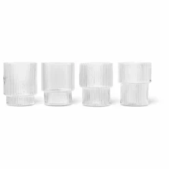 Clearance Verres Ripple - Set de 4 Art De La Table