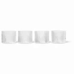 Hot Verres Ripple bas - Set de 4 Art De La Table
