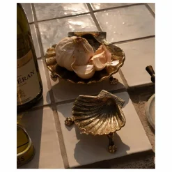 Outlet Vide poche coquillage en laiton Scarlett | Petits Rangements