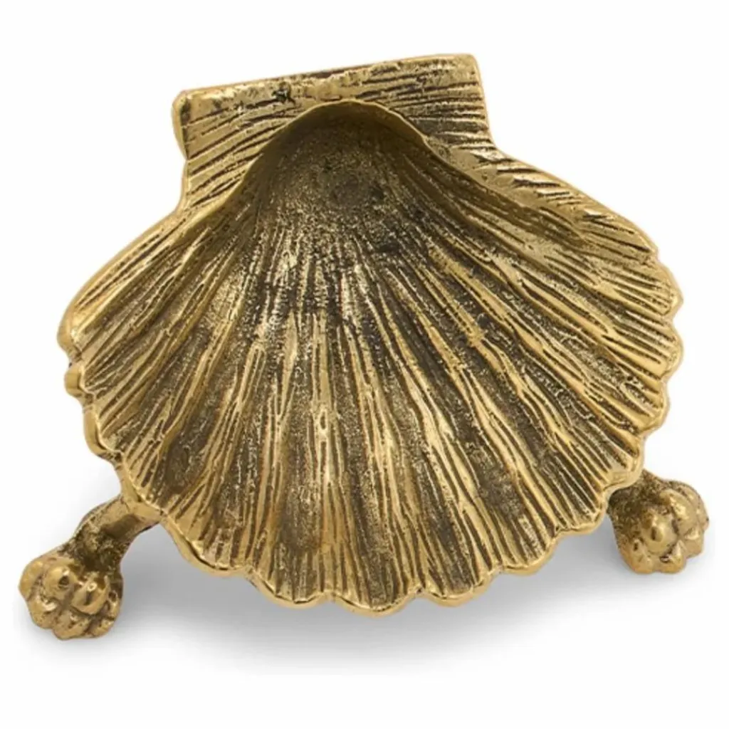 Outlet Vide poche coquillage en laiton Scarlett | Petits Rangements